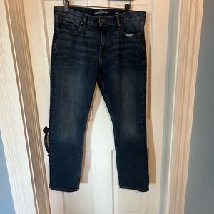 Banana Republic Legacy Jean.  Mid weight denim/Zip fly